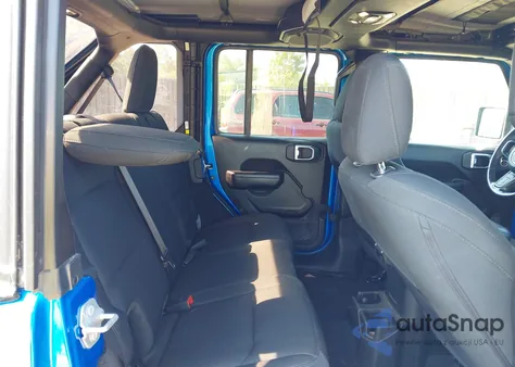 2022 Jeep Wrangler Unlimited Sport Altitude 4X4 z USA, uszkodzony, nr VIN 1C4HJXDG3NW113381